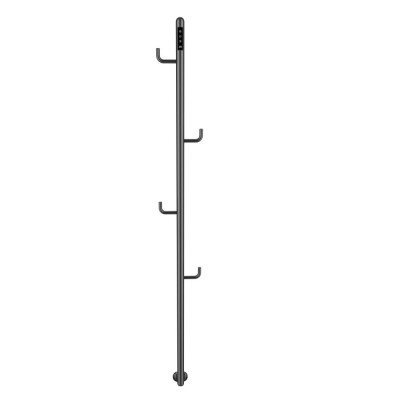 Полотенцесушитель электрический Aquame AQM3150GM, ширина 18 см, высота 166 см, диммер, цвет металл