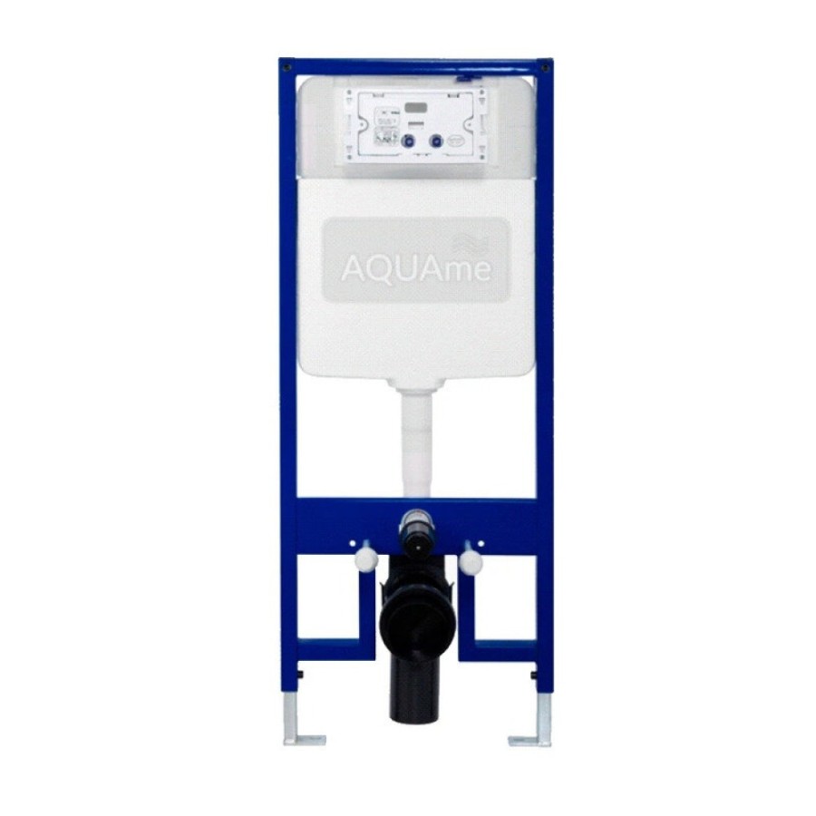 Инсталляция для подвесного унитаза Aquame AQM4003, синяя