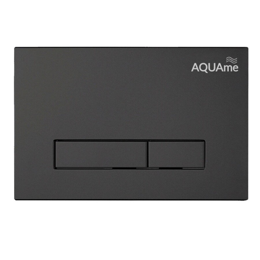 Клавиша смыва для инсталляции AQUAme AQM4103B, механическая, цвет черный