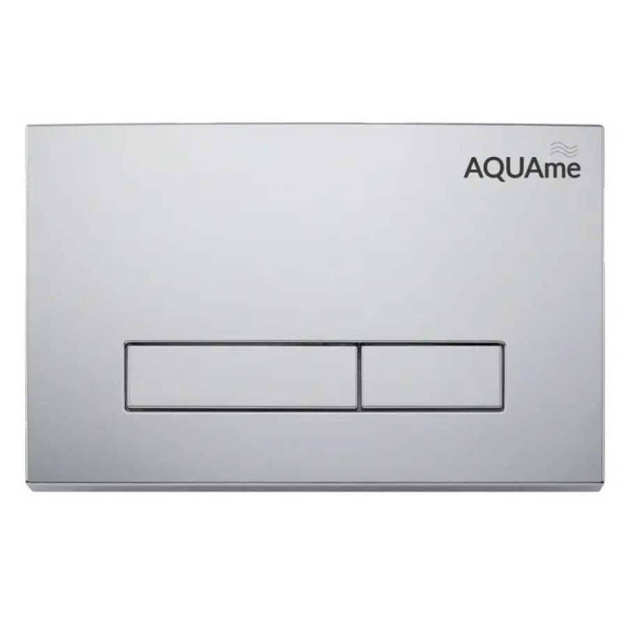 Клавиша смыва для инсталляции AQUAme AQM4103CR, механическая, цвет хром