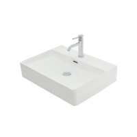 Раковина Aquame, накладная, 60 см, цвет белый глянцевый, AQM5004