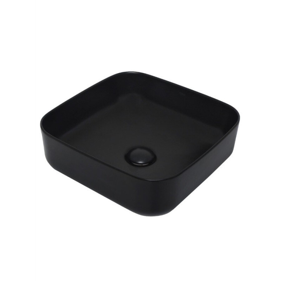 Раковина накладная Aquame, цвет черный матовый, AQM5011MB