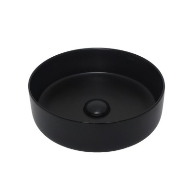 Раковина накладная Aquame, цвет черный матовый, AQM5012MB