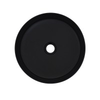 Раковина накладная Aquame, цвет черный матовый, AQM5012MB