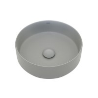 Раковина накладная Aquame, цвет светло-серый матовый, AQM5012MFG