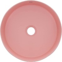 Раковина накладная Aquame, цвет розовый матовый, AQM5012MP