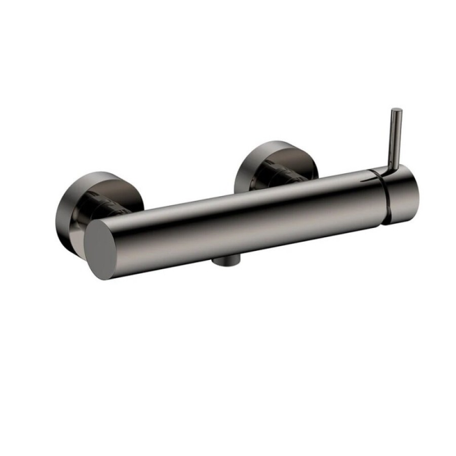 Смеситель Aquame Siena AQM6213GM для душа, вороненая сталь, gunmetal