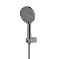 Смеситель Aquame Como AQM6512GM, для ванны и душа, с душевым гарнитуром, вороненая сталь, gunmetal