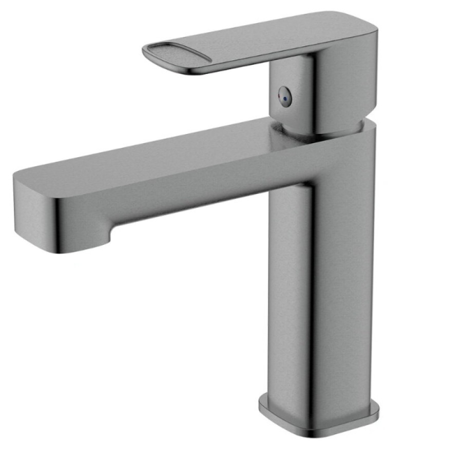 Смеситель Aquame Parma AQM6610GM, для раковины, Gun Metal
