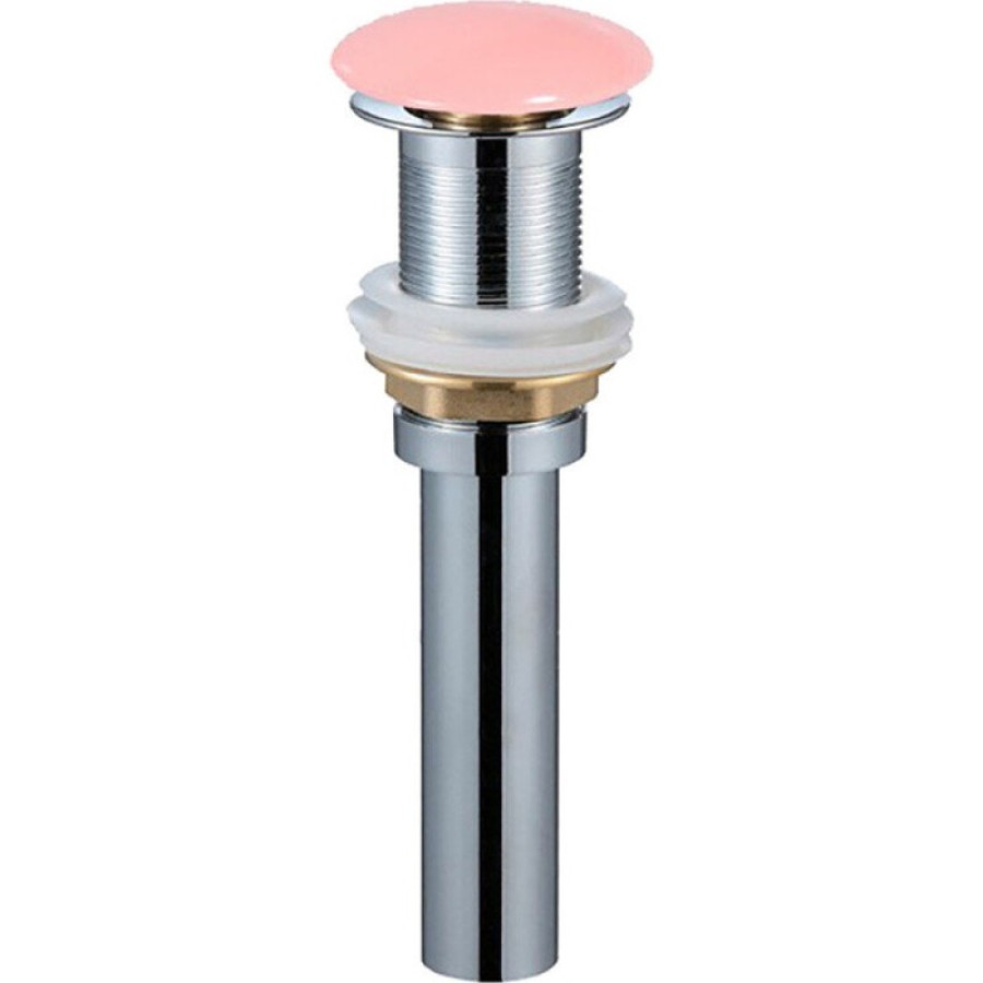 Донный клапан Aquame без перелива, цвет розовый матовый, AQM7002-0MP