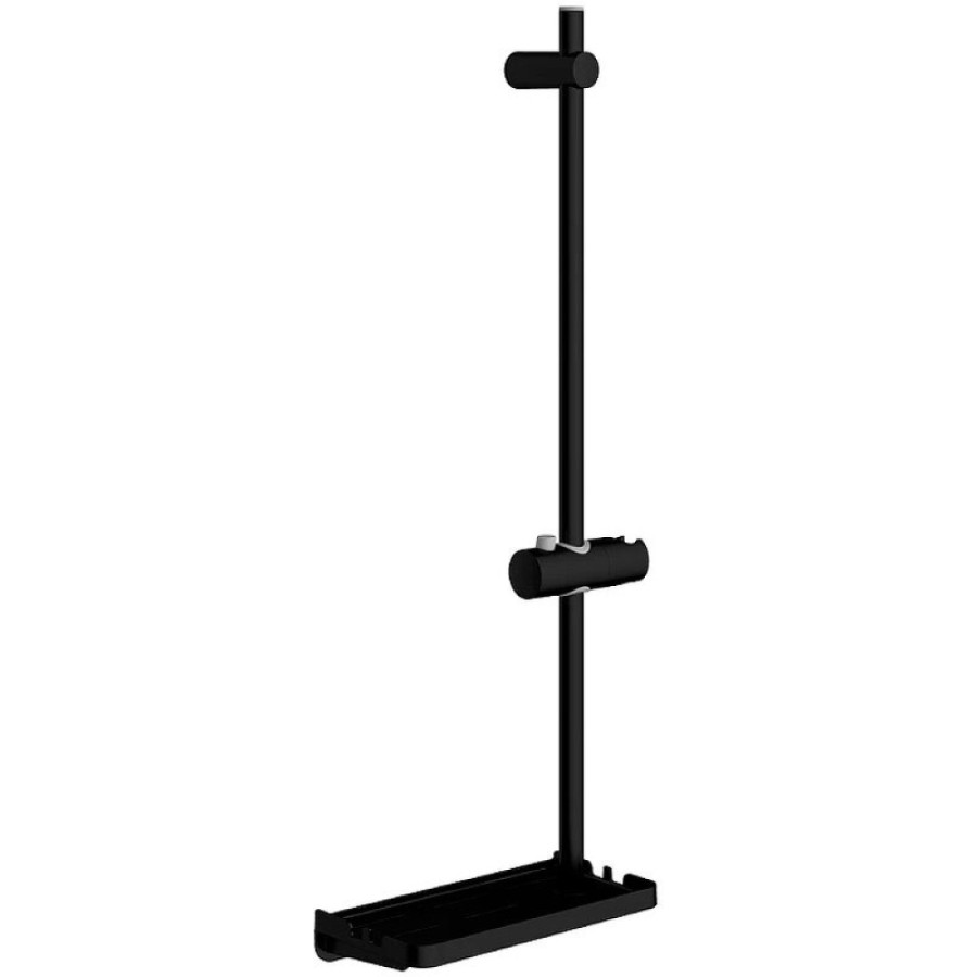 Душевая штанга Aquame AQM8201B, 70 см, цвет черный