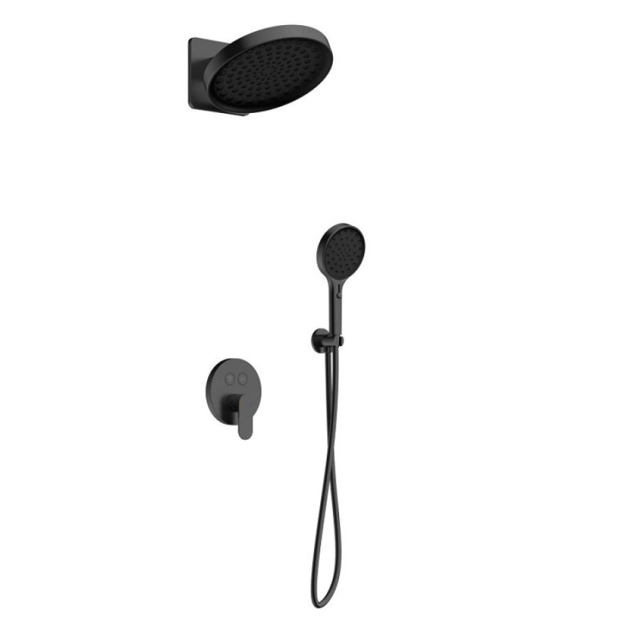Душевая система Aquame, AQM8402GM, цвет серый матовый