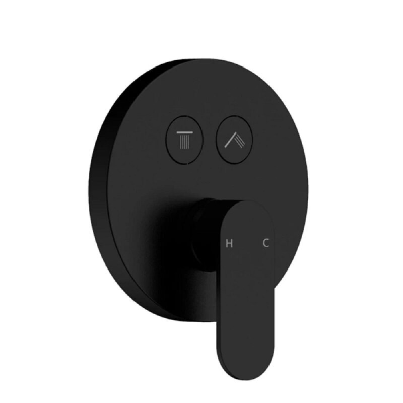 Душевая система Aquame, AQM8402MB, цвет черный матовый