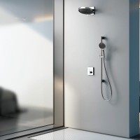 Душевая лейка Aquame AQM8503CR, 4 режима, цвет хром