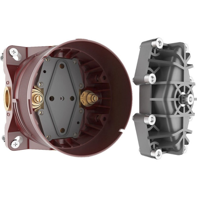 Смеситель для душа Aquame AQM8802CR, термостатический, цвет хром