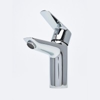 Смеситель Aquame Prato AQMP6111, для раковины, с донным клапаном, цвет хром