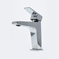 Смеситель Aquame Prato AQMP6121, для раковины, с донным клапаном, цвет хром