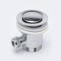 Смеситель Aquame Prato AQMP6121, для раковины, с донным клапаном, цвет хром