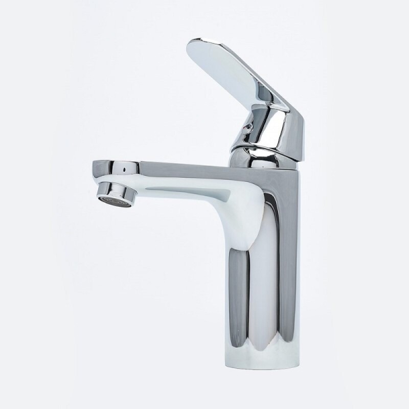Смеситель Aquame Prato AQMP6131, для раковины, с донным клапаном, цвет хром