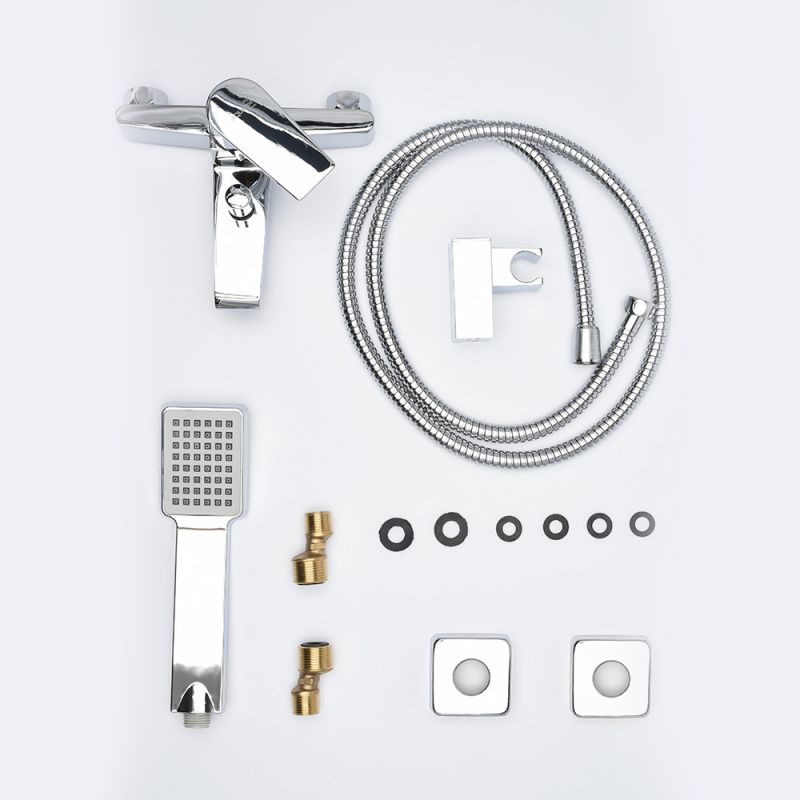 Смеситель для ванны AQUAme Prato AQMP6122 Хром