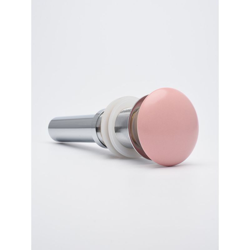 Донный клапан AQUAme AQM7002-0MP click-clack Розовый матовый