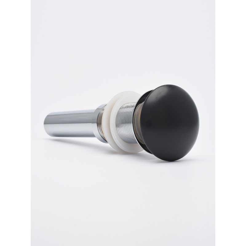 Донный клапан AQUAme AQM7002-0MB click-clack Черный матовый