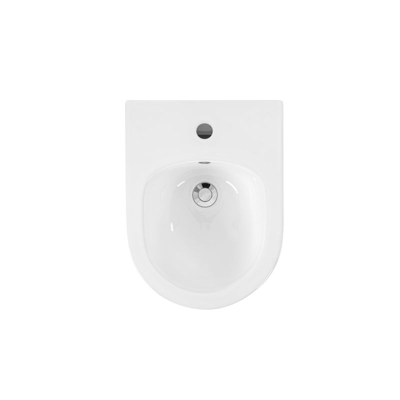 Биде подвесное Aquatek МИЯ AQ1004-00, 490*370*300 мм, цвет белый