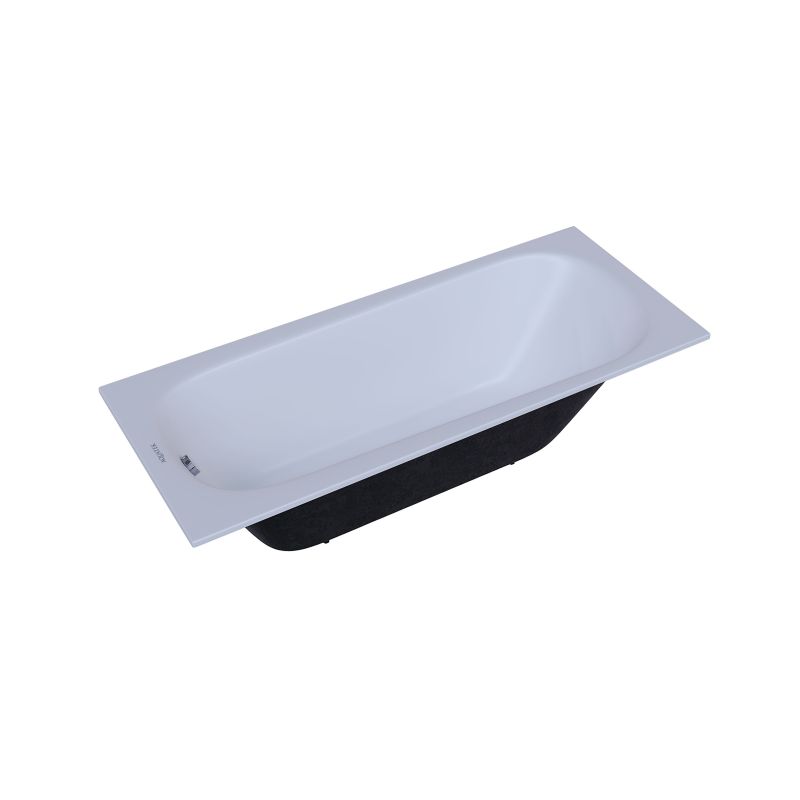 Ванна чугунная эмалированная AQUATEK AQ8850F-00 СИГМА 1500x700 мм в комплекте с 4-мя ножками