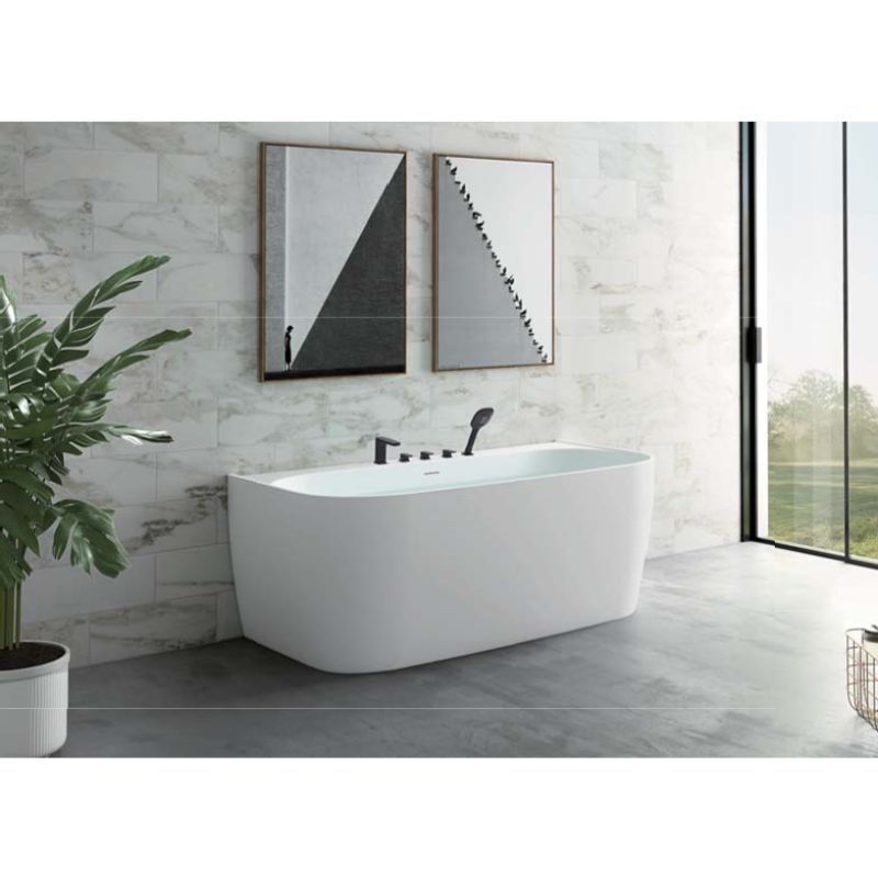 Ванна акриловая пристенная, AQUATEK AQ-123778 АЛТЕЯ 1700*780*600 мм, белый глянцевый