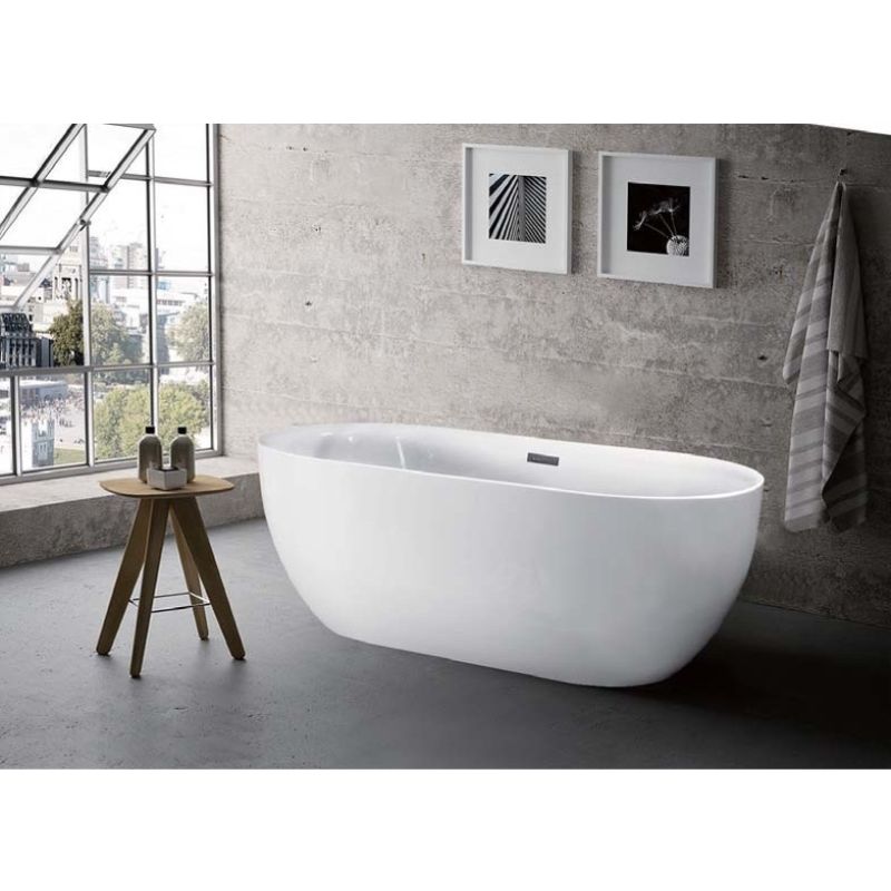 Ванна акриловая отдельностоящая AQUATEK AQ-44778 АФИНА, 1700*780*600 белый глянцевый