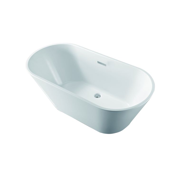 Ванна акриловая отдельностоящая, AQUATEK AQ-5776 ХОРСА 1680*760*580 белый глянцевый