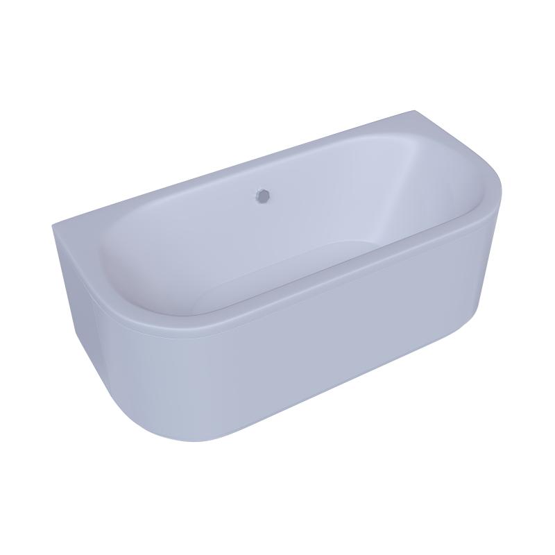 Ванна акриловая Aquatek Морфей 190 x 90 см с фронтальным и 2 боковыми экранами, белая, MOR190-0000014