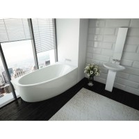 Акриловая ванна Aquatek Eco-friendly Дива 170х90 R DIV170-0000003 без панелей, каркаса и слив-перелива