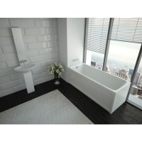 Акриловая ванна Aquatek Eco-friendly Мия 170x70 MIY170-0000004 без панелей, каркаса и слив-перелива