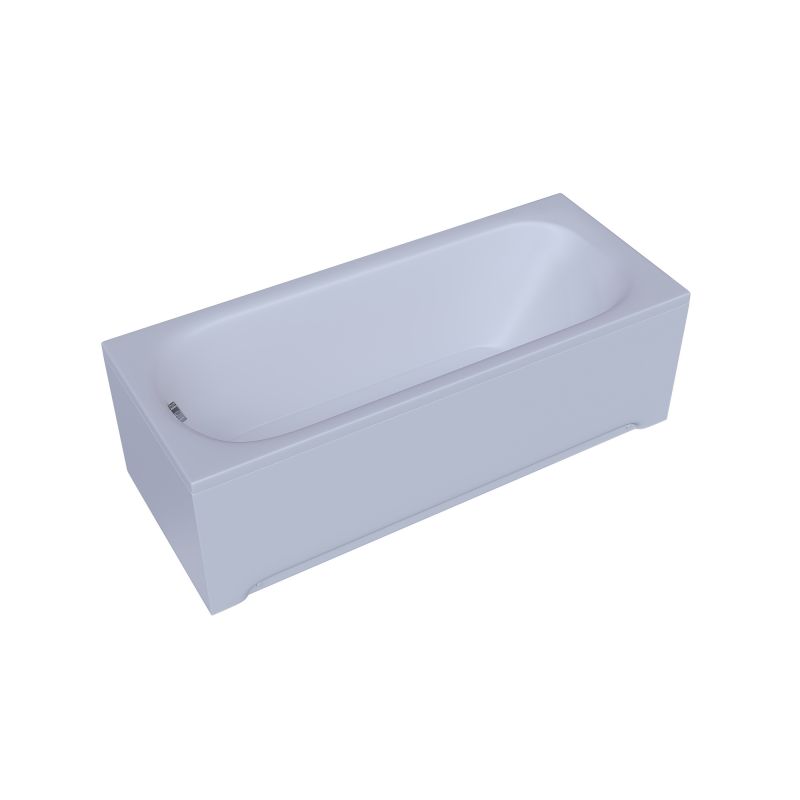 Акриловая ванна Aquatek Лугано 160x70 LUG160-0000001 без панелей, каркаса и слив-перелива
