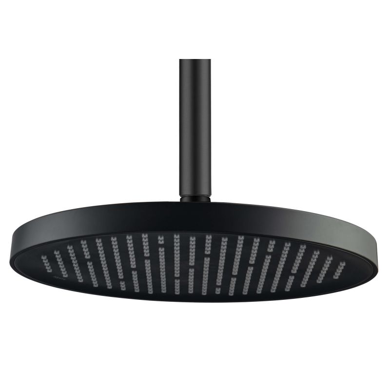 Верхний душ потолочный 260мм Aquatek, матовый черный AQ2070MB 