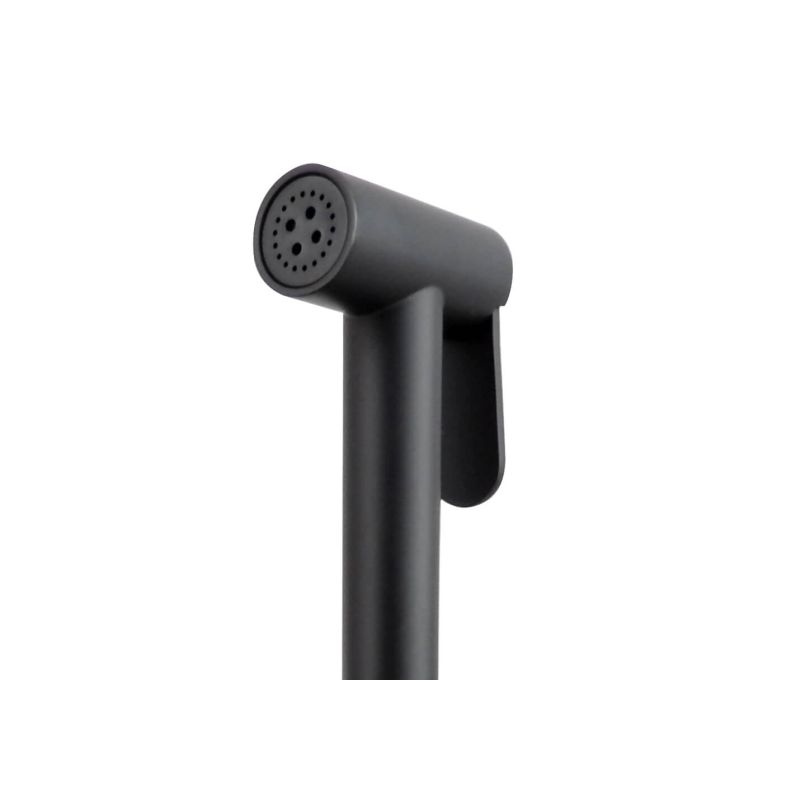 Комплект для гигиенического душа встроенный Aquatek (cмеситель + гигиеническая лейка + шланг), матовый черный AQ1019MB ВЕГА 