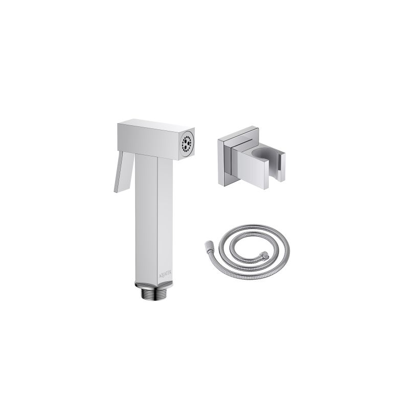 Гигиенический ручной душ со шлангом 120 см и держателем Aquatek AQ2053CR 