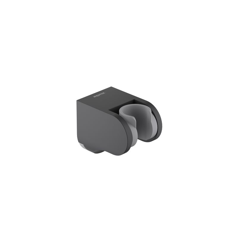 Держатель ручного душа Aquatek, матовый черный AQ2405MB 