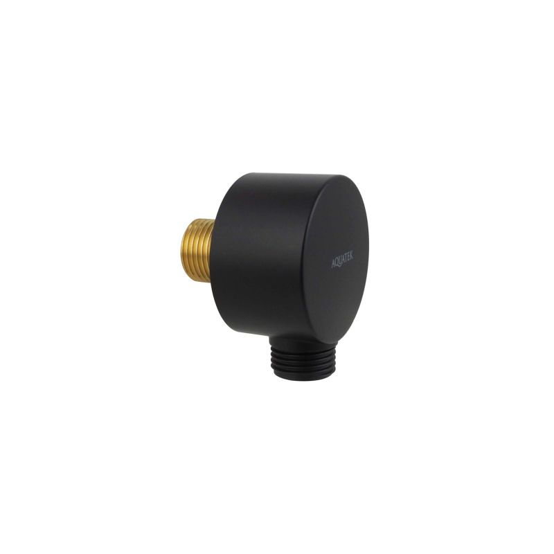 Душевая система Aquatek Вега AQ1076MB Черная матовая