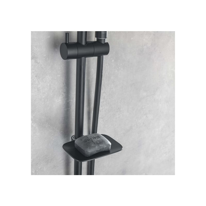 Душевая система Aquatek Вега AQ1076MB Черная матовая