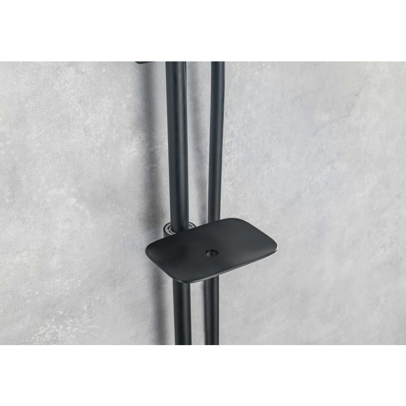 Душевая система Aquatek Вега AQ1075MB Черная матовая