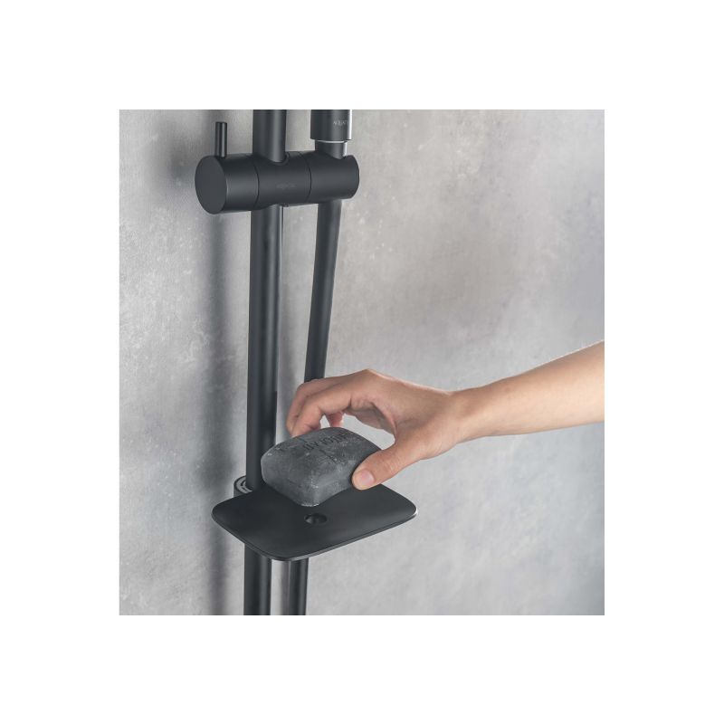 Душевая система Aquatek Вега AQ1074MB Черная матовая