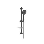 Душевой гарнитур 3jet 60 см AQUATEK, матовый черный ...