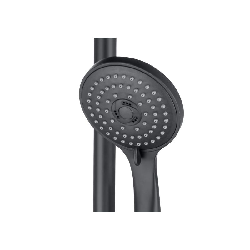 Душевой гарнитур 3jet 73см AQUATEK, матовый черный AQ2011MB 