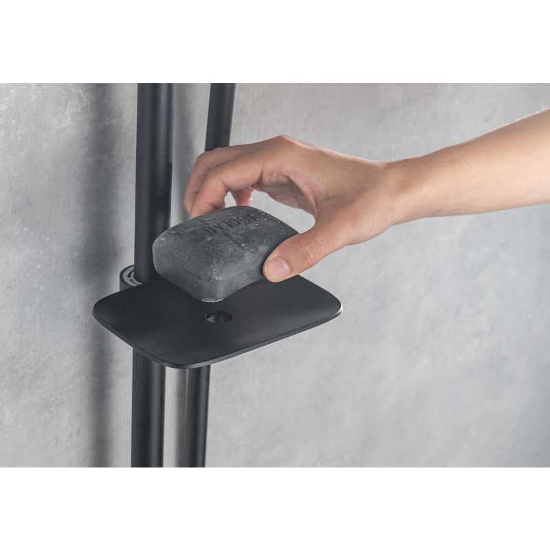 Душевой гарнитур 3jet 73см AQUATEK, матовый черный AQ2011MB 