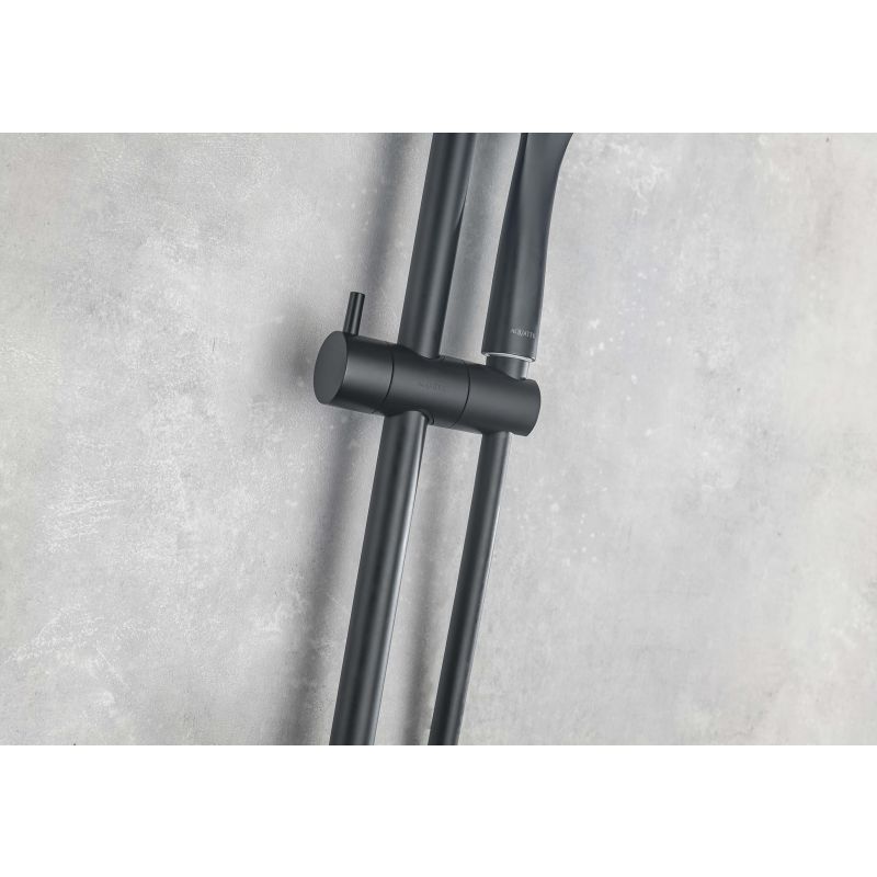 Душевой гарнитур 3jet 73см AQUATEK, матовый черный AQ2011MB 