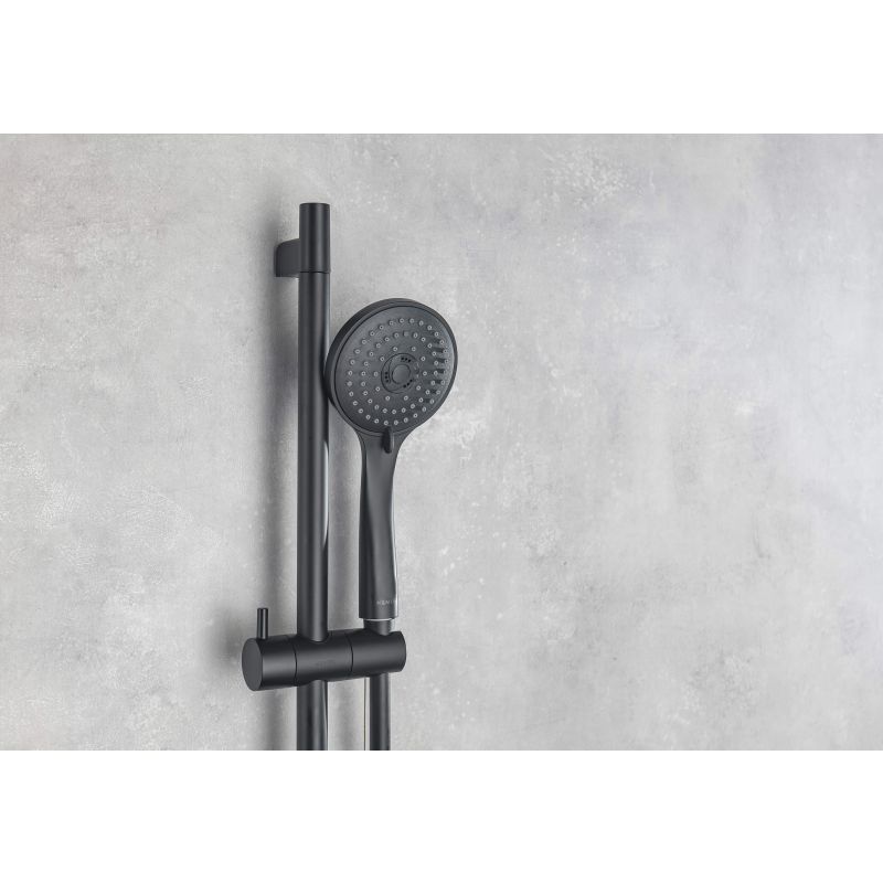 Душевой гарнитур 3jet 73см AQUATEK, матовый черный AQ2011MB 