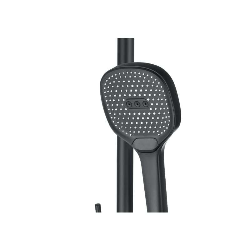 Душевой гарнитур 3jet 73см AQUATEK, матовый черный AQ2021MB 