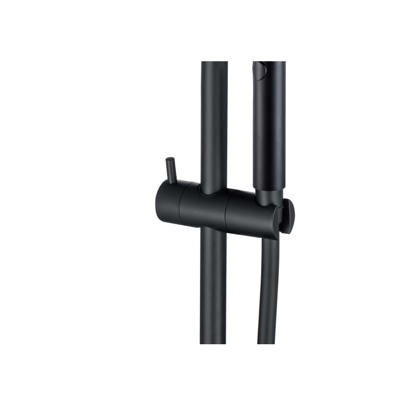 Душевой гарнитур 3jet 73см AQUATEK, матовый черный AQ2031MB 